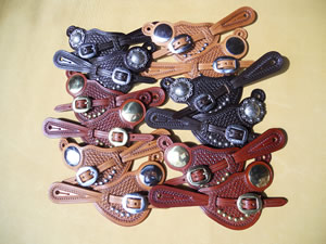 Cowboy Drop Spur Straps